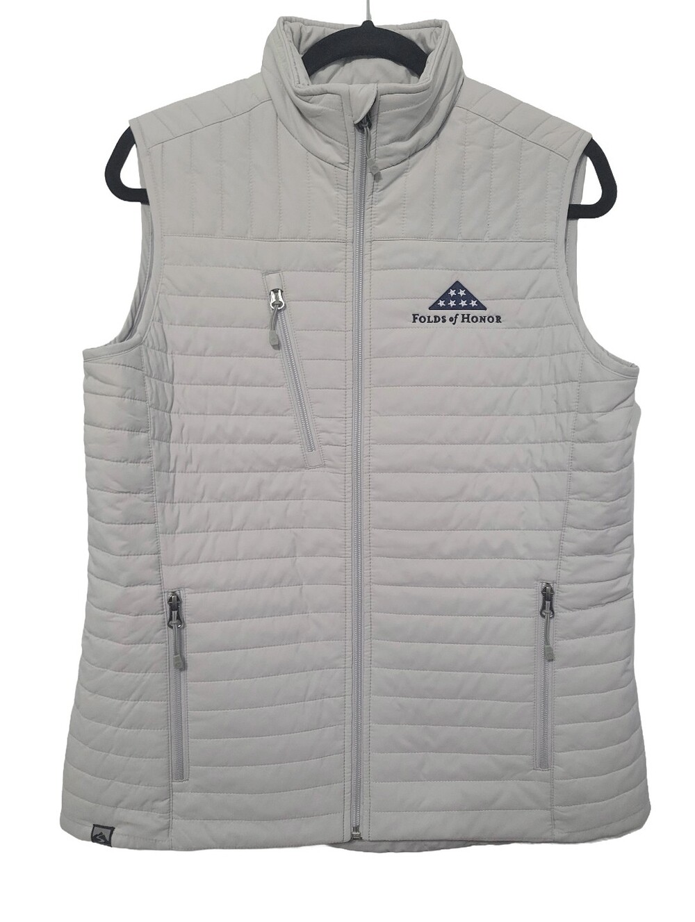 Storm Creek Women's Front Runner 120 GSM Insulated Quilted Vest Size M Gray